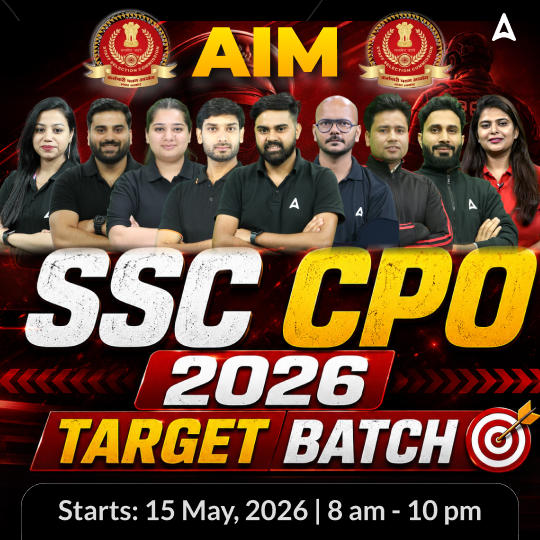 SSC CPO 2026  (AIM)  - Target Batch with Test Series and Ebook | Hinglish | Online Live Classes By Adda247